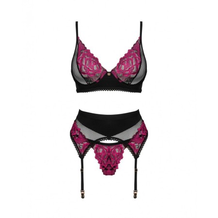 Conjunto de Lencería Obsessive Negro M/L de Obsessive, Braguitas y tangas - Ref: M0401106, Precio: 39,99 €, Descuento: %