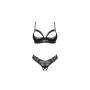 Conjunto de Lingerie Obsessive Preto XS/S de Obsessive, Cuequinhas e tangas - Ref: M0400877, Preço: 29,99 €, Desconto: %