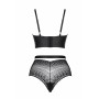 Set di Lingerie Demoniq Nero L di Demoniq, Mutandine e tanga - Rif: M0401648, Prezzo: 50,99 €, Sconto: %