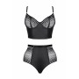 Ensemble de Lingerie Demoniq Noir S de Demoniq, Culottes et strings - Réf : M0401650, Prix : 50,99 €, Remise : %