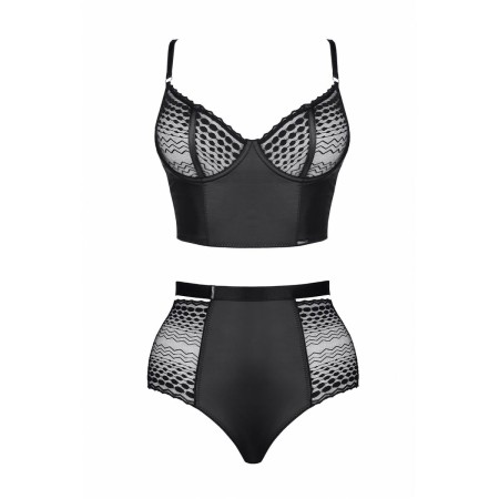 Set di Lingerie Demoniq Nero S di Demoniq, Mutandine e tanga - Rif: M0401650, Prezzo: 50,99 €, Sconto: %