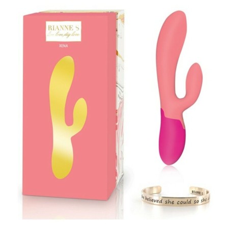 Dual Stimulation Vibe Rianne S Essentials Xena Rabbit Coral Pink by Rianne S, Rabbit vibrators - Ref: S4002856, Price: 57,99 ...