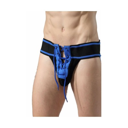 Thong Mob Eroticwear Blue XL by Mob Eroticwear, Men's briefs - Ref: M0402340, Price: 22,99 €, Discount: %