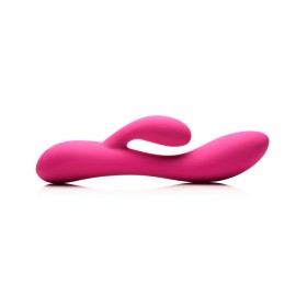 Vibrador Doble Estimulación XR Rosa Silicona de XR, Vibradores especiales - Ref: M0403000, Precio: 37,99 €, Descuento: %