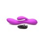 Vibrador Doble Estimulación XR Morado Silicona de XR, Vibradores especiales - Ref: M0402999, Precio: 37,99 €, Descuento: %