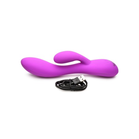 Vibrador Dupla Estimulação XR Roxo Silicone de XR, Vibradores especiais - Ref: M0402999, Preço: 37,99 €, Desconto: %