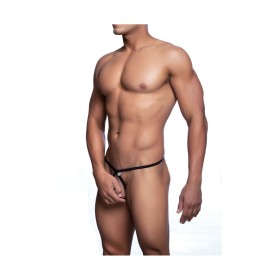 Tanga Mob Eroticwear Negro S/M de Mob Eroticwear, Calzoncillos - Ref: M0402327, Precio: 22,99 €, Descuento: %