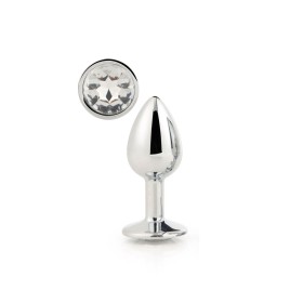 Plug Anal Dream Toys Gleaming Love Plateado de Dream Toys, Plugs anales - Ref: S9400519, Precio: 14,99 €, Descuento: %