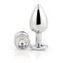 Anal plug Dream Toys Gleaming Love Silver by Dream Toys, Anal plugs - Ref: S9400519, Price: 14,99 €, Discount: %