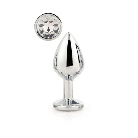 Anal plug Dream Toys Gleaming Love Silver by Dream Toys, Anal plugs - Ref: S9400520, Price: 16,99 €, Discount: %