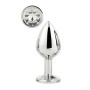 Plug Anal Dream Toys Gleaming Love Plateado de Dream Toys, Plugs anales - Ref: S9400520, Precio: 16,99 €, Descuento: %