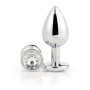 Plug Anal Dream Toys Gleaming Love Plateado de Dream Toys, Plugs anales - Ref: S9400520, Precio: 16,99 €, Descuento: %