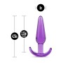 Anal plug Blush B yours Purple (7,6 cm) by Blush, Anal plugs - Ref: S9402204, Price: 13,99 €, Discount: %