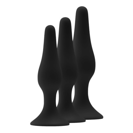 Anal plug Dream Toys Fantasstic Black 3 Pieces by Dream Toys, Anal plugs - Ref: S9400582, Price: 26,99 €, Discount: %