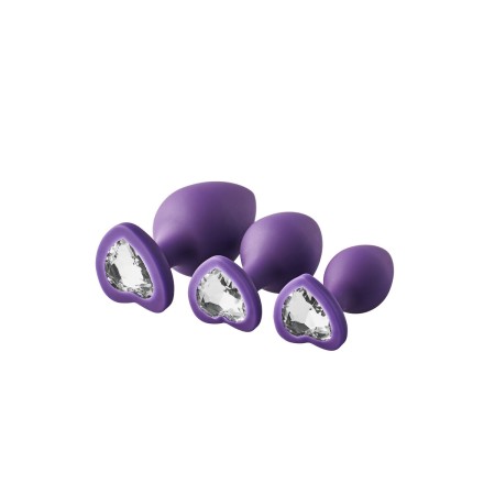 Plug Anal Dream Toys Flirts Violet 3 Pièces de Dream Toys, Plugs anaux - Réf : S9400573, Prix : 25,99 €, Remise : %