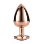 Plug Anal Dream Toys Gleaming Love Doré de Dream Toys, Plugs anaux - Réf : S9400525, Prix : 20,99 €, Remise : %