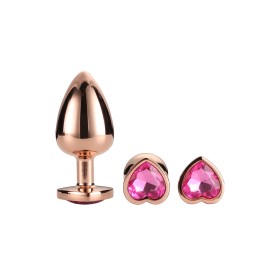 Anal plug Dream Toys Gleaming Love Golden by Dream Toys, Anal plugs - Ref: S9400526, Price: 30,99 €, Discount: %