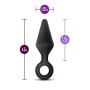 Anal plug Blush Adventures Black (11,4 cm) (6,9 cm) by Blush, Anal plugs - Ref: S9402267, Price: 18,99 €, Discount: %