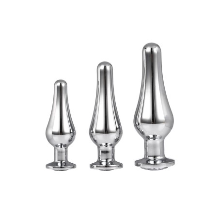 Anal plug Dream Toys Gleaming Love Silver by Dream Toys, Anal plugs - Ref: S9400570, Price: 28,99 €, Discount: %