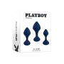 Plug Anal Playboy Bleu (8,9 cm) de Playboy, Plugs anaux - Réf : S9404842, Prix : 36,99 €, Remise : %