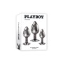 Plug Anal Playboy Plateado de Playboy, Plugs anales - Ref: S9404839, Precio: 45,99 €, Descuento: %