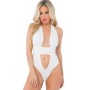 Leotard Pink Lipstick White S/M by Pink Lipstick, Negligees and bodices - Ref: S9403465, Price: 29,99 €, Discount: %