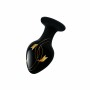 Anal plug Secret Kisses Black (8,9 cm) by Secret Kisses, Anal plugs - Ref: S9400151, Price: 31,99 €, Discount: %