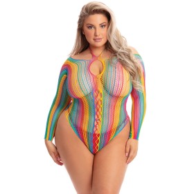 Leotard Pink Lipstick Multicolour XL by Pink Lipstick, Negligees and bodices - Ref: S9403692, Price: 27,99 €, Discount: %