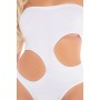 Leotard Pink Lipstick White One size by Pink Lipstick, Negligees and bodices - Ref: S9403471, Price: 25,99 €, Discount: %