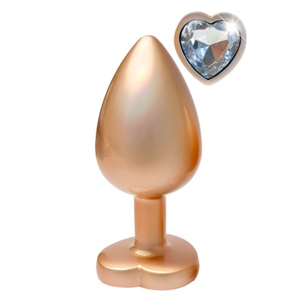 Plug Anal Dream Toys Gleaming Love Doré de Dream Toys, Plugs anaux - Réf : S9400826, Prix : 20,99 €, Remise : %