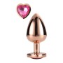 Plug Anal Dream Toys Gleaming Love Doré de Dream Toys, Plugs anaux - Réf : S9400524, Prix : 18,99 €, Remise : %