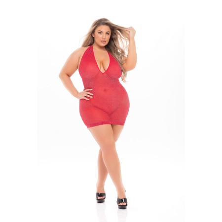 Vestito Pink Lipstick Rosso (XL) di Pink Lipstick, Baby-doll e body - Rif: S9403619, Prezzo: 27,99 €, Sconto: %