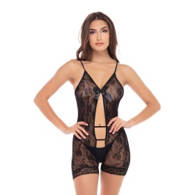 Body René Rofé Schwarz Einheitsgröße von René Rofé, Negligés und Mieder - Ref: S9404245, Preis: 21,99 €, Rabatt: %