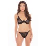 Ensemble de Lingerie René Rofé Noir (S/M) de René Rofé, Culottes et strings - Réf : S9404073, Prix : 22,99 €, Remise : %