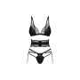 Conjunto de Lingerie Obsessive XL/XXL 3 Peças de Obsessive, Cuequinhas e tangas - Ref: M0401087, Preço: 34,99 €, Desconto: %