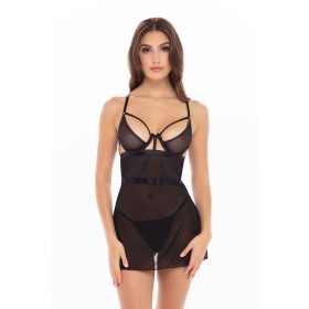 Ensemble de Lingerie René Rofé Noir (M/L) de René Rofé, Culottes et strings - Réf : S9404030, Prix : 26,99 €, Remise : %