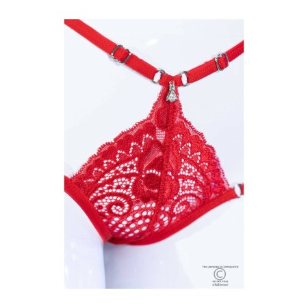 Tanga Chilirose Rojo S/M de Chilirose, Calzoncillos - Ref: M0403937, Precio: 15,99 €, Descuento: %